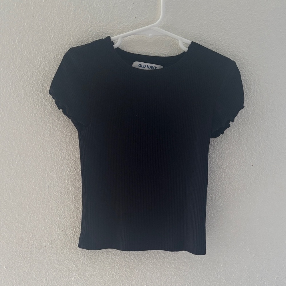 Old Navy Kids Black Short Sleeve Tee‎